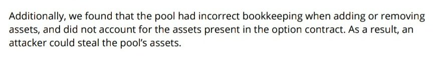 2.3Auditors are never going to say "this code sucks donkey balls."Ask yourself *why* they include certain bits. Don't expect them to tell you what to think or have their own reaction.This is a perfect example of something many overlook bc it's not a Twitter hot take: