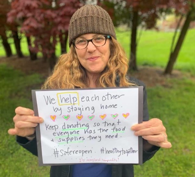 mdnonprofits's tweet photo. We help each other by staying home. 💛🧡💜💙❤️💚. Keep donating so that everyone has the food and supplies they need. #SafeReopen #HealthyTogether #Covid_19 https://t.co/XSUQImMiao