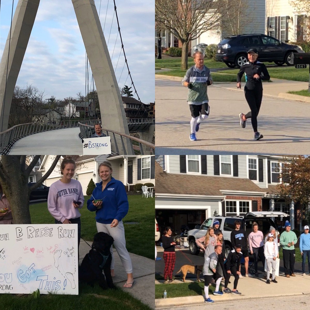 danreese8's tweet photo. For months Brian trained for Cap City Half marathon. Covid-19 postponed it till end August...so he kept training and ran his own half marathon today #proudparents #bridgetOndersRocks https://t.co/uDA77TbFNj