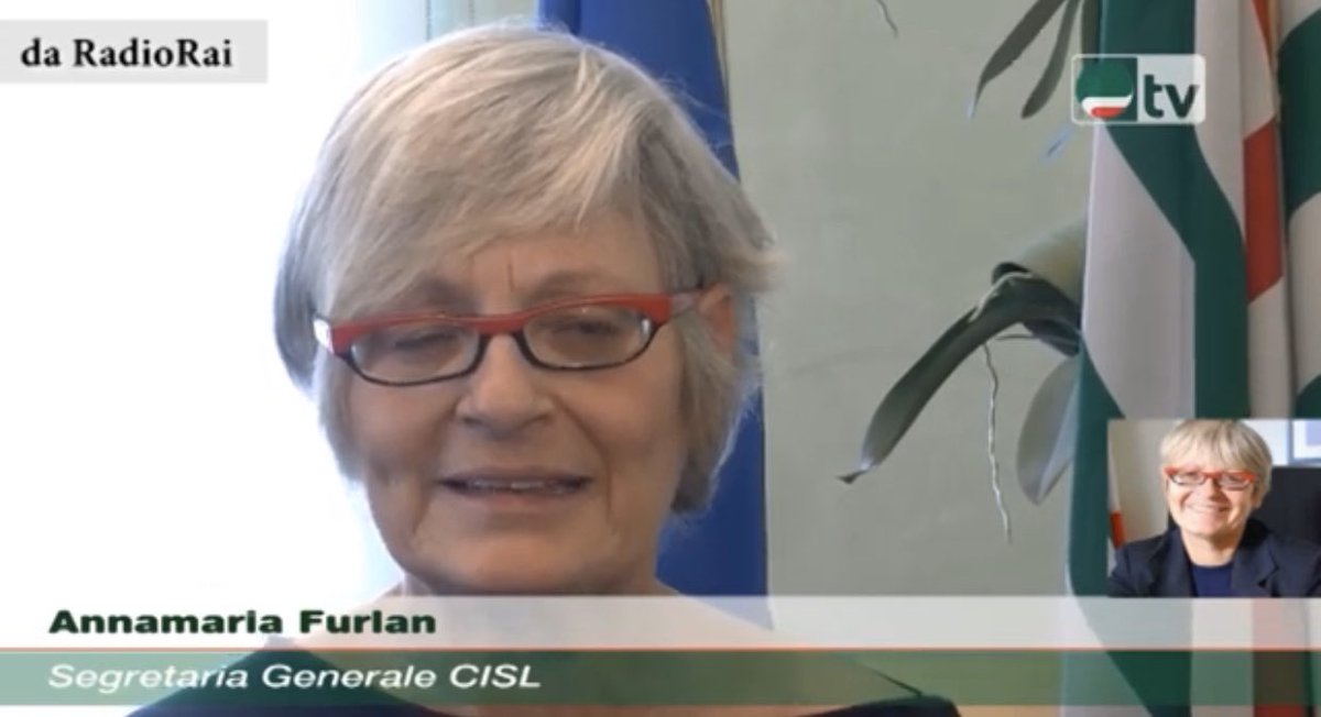 CislNazionale's tweet photo. 🎙#25aprile, @FurlanAnnamaria a Gr Parlamento: tante le donne in prima linea impegnate in tutti i settori lavorativi contro la pandemia. 
Risenti l’intervista su Labortv 👉 https://t.co/zXNcMsB4xS https://t.co/reu79o4U4V