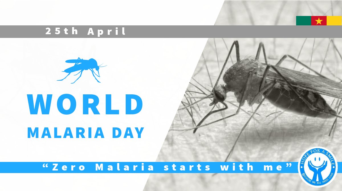 HopeForASmile1's tweet photo. Zero Malaria starts with me! 

#WorldMalariaDay #MalariaDay https://t.co/2npD4D44jt