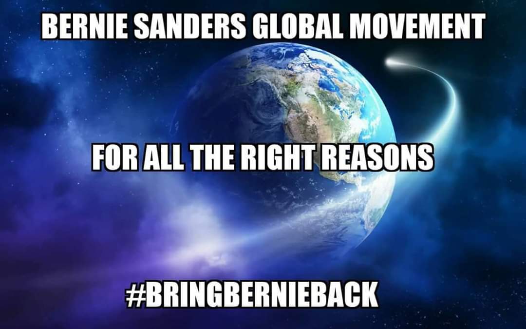WitchyWeiner's tweet image. #BringBernieBack  was very big in 2016 and he used it to re launch his campaign in 2020