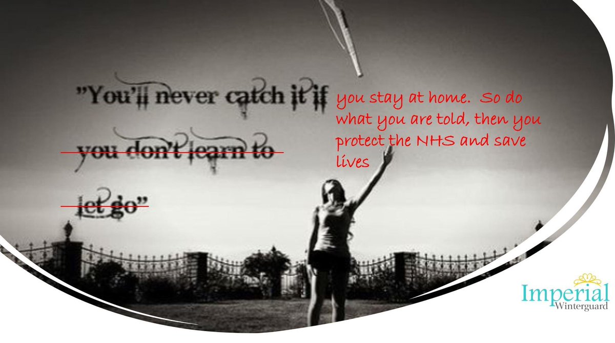 ImperialWGA's tweet image. Let’s do as we’re told, then we can get back to doing what we love the most

#winterguard #colourguard #WGUK #covid_19 #corona #lockdown #stayhomesavelives