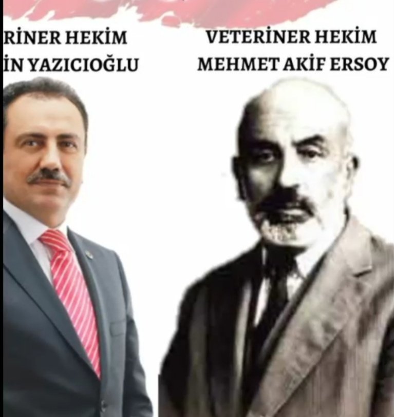25 Nisan #DünyaVeterinerHekimlerGünü olunca Büyük Şair:
Veteriner hekim Mehmet Akif Ersoy'u
Büyük devlet Adamı :
Veteriner hekim Muhsin Yazıcıoğlu'nu
Rahmetle, minnetle, dualarla anmak bir veteriner hekim olarak üzerime vazife bilirim..!!