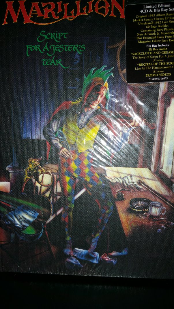 bolanoid's tweet image. It&apos;s finally time!!! #OutOfQuarantine! #ScriptForAJestersTear #Marillion Thanks, @FishDerekDick Thanks, Simone! A thing of beauty!