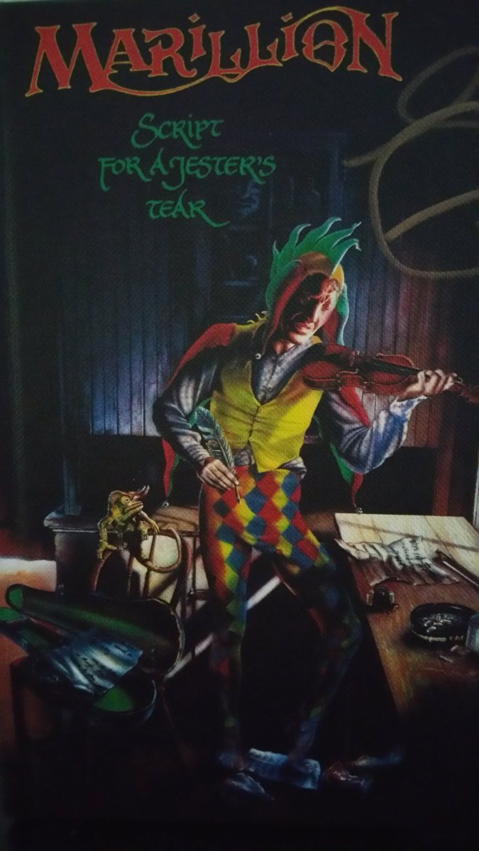 bolanoid's tweet image. It&apos;s finally time!!! #OutOfQuarantine! #ScriptForAJestersTear #Marillion Thanks, @FishDerekDick Thanks, Simone! A thing of beauty!