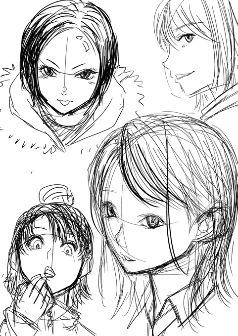 空き時間出来たからお顔の練習
ボコボコした顔は描いてて楽しい
サラッとした顔も楽しいけど、バリエーションが難しい

#絵描きさんと繋がりたい 
