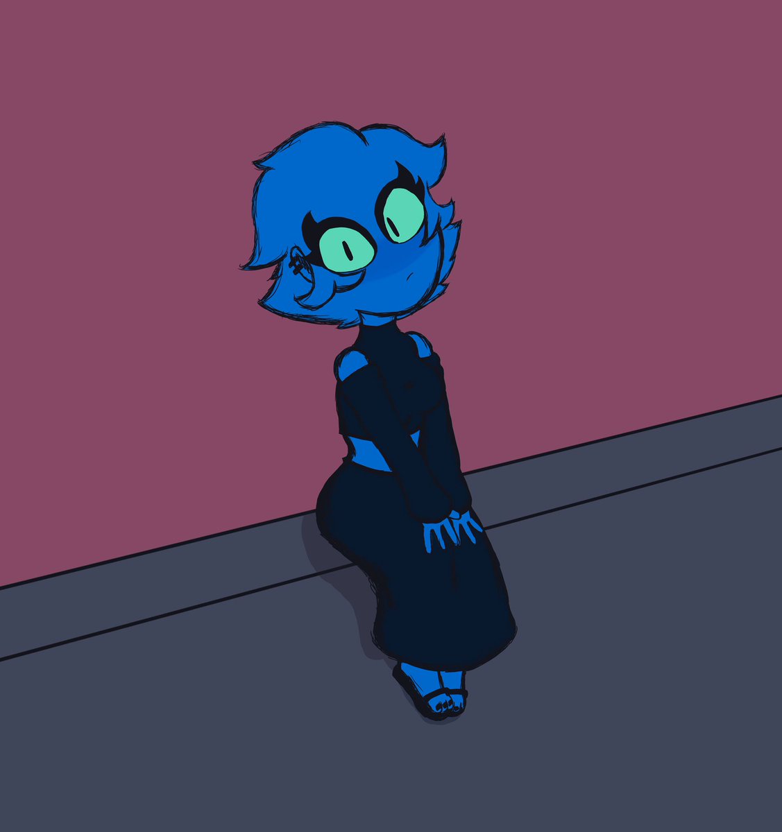MelloFae's tweet photo. I tried my hand at a fluffy haired Flora.
#myart #artwork #characterdesign #character #myoc #Flora #MelloCaps #DigitalArtist #bluegirl https://t.co/oD8nqAfzTJ