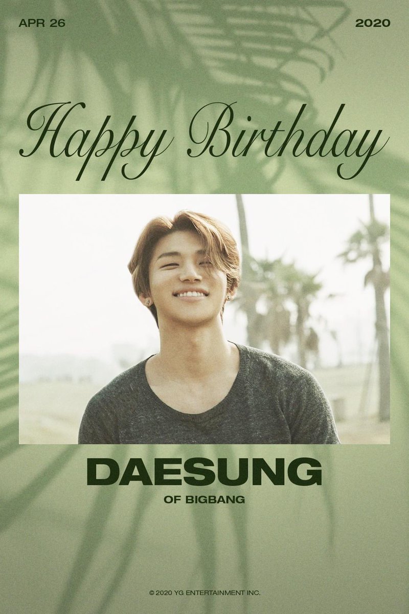 Be_VIPs's tweet photo. Happiest birthday to my happy pill! The one who brought me into bigbang.. the one with purest smile, kindest heart.. we love you, Yabai Kang Daesungie ❤️🎂 https://t.co/pj7nsKuIyg