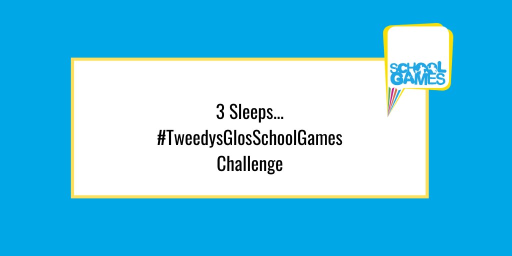 JUST 3 more sleeps until <a href="/tweedyclown/">Tweedy clown</a> jumps into action with the #TweedyGlosSchoolGames

Launch day 10AM Tuesday 28th April 

<a href="/activeglos/">Active Glos</a> <a href="/yourschoolgames/">School Games</a> <a href="/CotswoldSGO/">Cotswold School Games</a> <a href="/SGOStroud/">James Jeffery- Atlas Active Schools Network Stroud</a> <a href="/MoveMoreCIO/">Move More</a> <a href="/glosschoolsport/">Glos Schools Sport</a> <a href="/Sport_England/">Sport England</a> <a href="/wecan_move/">we can move</a> <a href="/Forestofdeansc1/">Forestofdeanschoolgames</a>