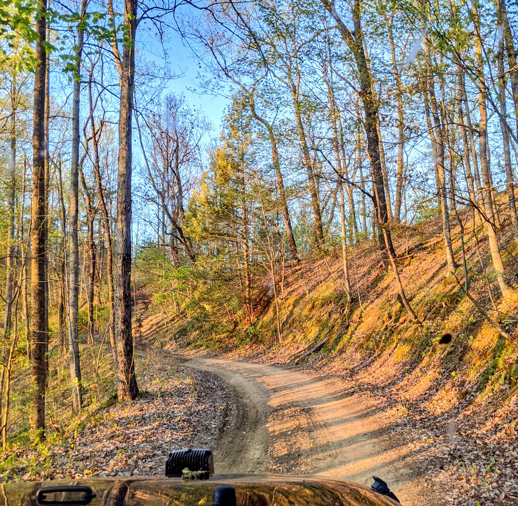 KatStaniford's tweet photo. Kentucky in April 💙 @KentuckyTourism #trailsfordays #myoldkentuckyhome #nobodyformiles #southerners #hillsofeasternkentucky https://t.co/YxAM94f7eI