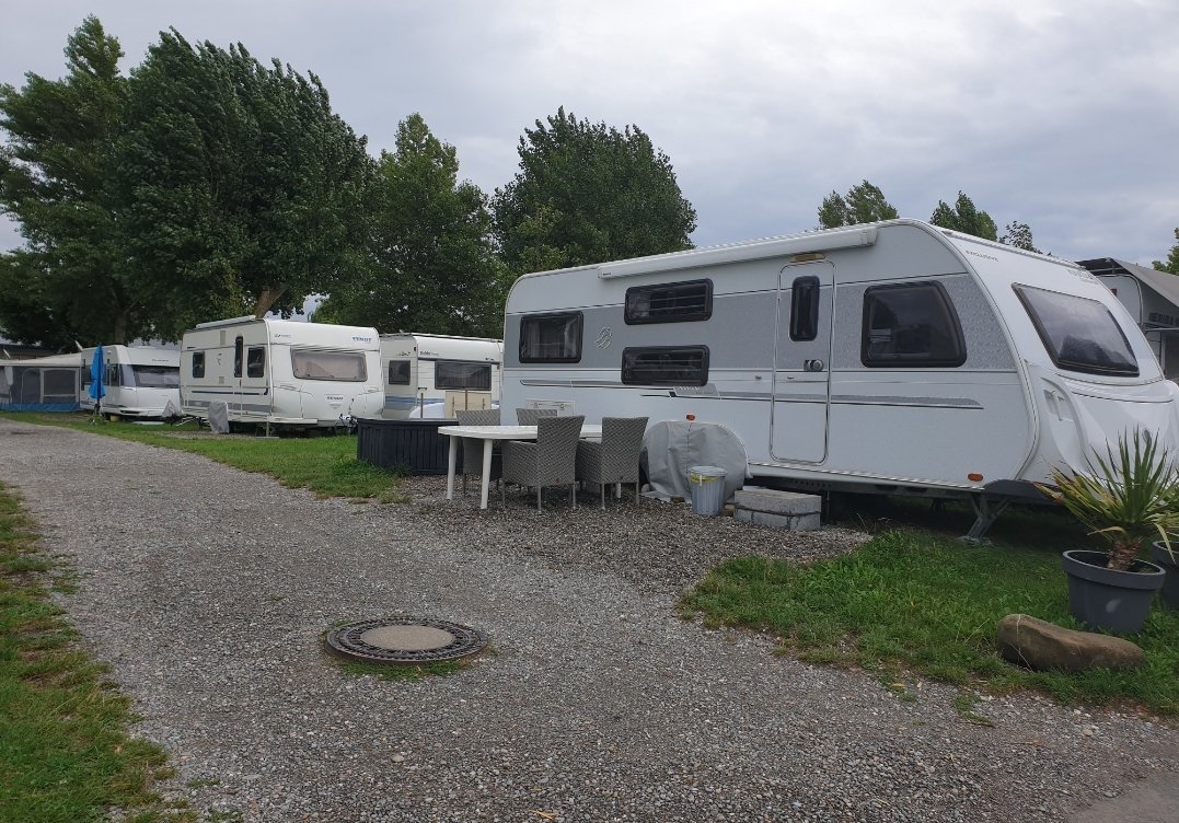 8. I took this picture simply because those look like flip flops  Otherwise dull day at the beach, because it was cold. I guess. I don't live there. Also, I can't afford the caravan life or anything, there  Know your lane and drive on it. Haha!  #Reichenau