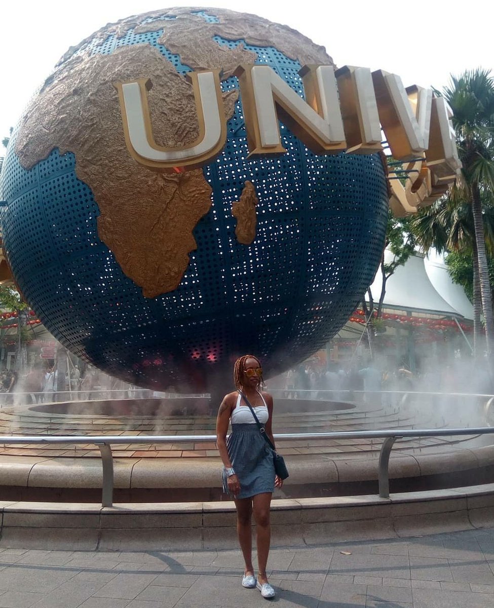 5. Did a one day trip to  #SentosaIsland. I think the  #megazip is overrated. The advert said, you fly over a jungle and beach and land on an island. True, but underwhelming, yet I'm scared of heights.  Fun times though. Visit Universal Studios. That was fun.  #Singapore