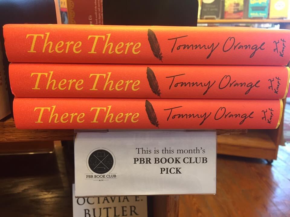 PBRbookclub's tweet photo. Our @PBRbookclub selection is featured each month at Lawrence's amazing @ravenbookstore. Thanks! #BookClubParade @PaperPlainsFest https://t.co/jPFofuhh8n