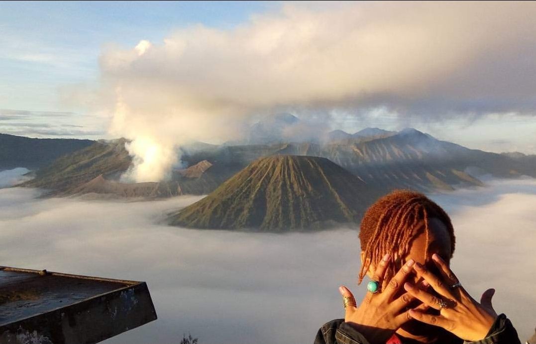 13.  #MountBromo in  #JavaIsland is so beautiful! My friend and I got conned at midnight, when we started the hike up, then froze to (almost) death at 4am ish as we sat on concrete waiting for the sunrise. Things I do for the sun!!!  #MtBromo