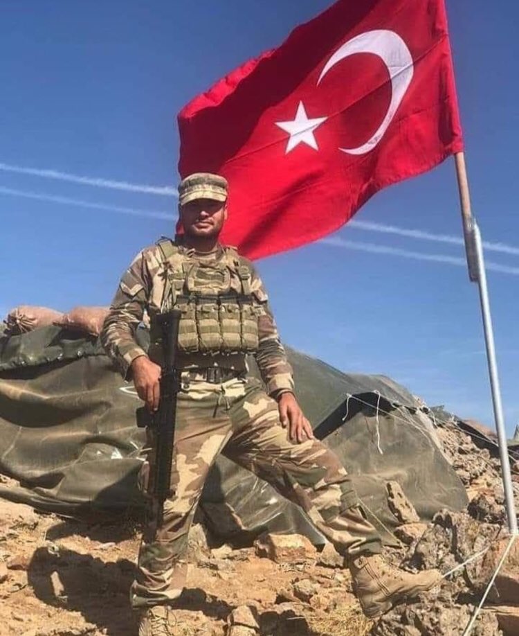 Irak'ın kuzeyinde bulunan Haftanin bölgesinde teröristlerce yapılan taciz ateşi sonucu şehit olan askerimiz, sözleşmeli Er Ahmet ince'ye Allah’tan rahmet, yaralı askerlerimize acil şifalar diliyorum. 
Allah kahraman askerlerimizi daima muhafaza eylesin.