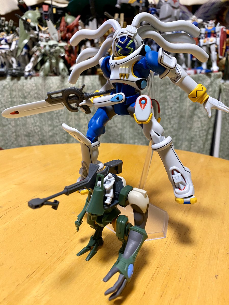 ゆる名将デューガンキャン By Rockびよりプライオリティ 横浜行きたい隼 冬兵 على تويتر Robot魂オーバーマン キングゲイナー開封 W オーバーヒート オーバーフリーズ 脳内で踊り狂うモンキーダンス T Robot
