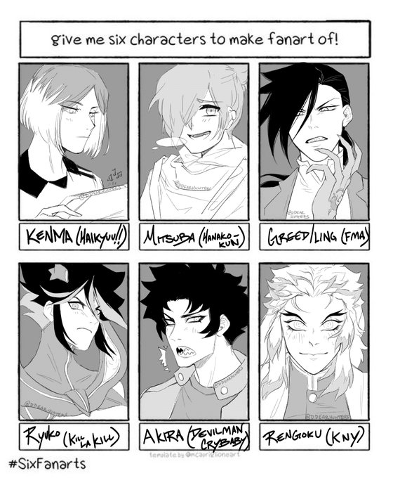 finally finished this!! thank you for your requests!!? #SixFanartsChallenge #SixFanarts 