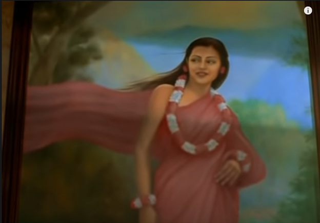 12/n Creepy Raja ravi verma knock-off is creepy