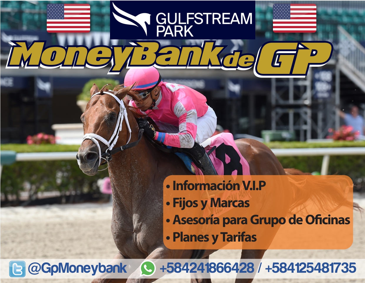 $$EN CONFIANZA <Click AQUÍ> GRATIS • ACTÍVATE HOY Jueves en SARATOGA y SÍ HAY FOLLETO • GULFSTREAM PARK/SARATOGA/LA RINCONADA$$ EWdin5aWsAMf5j-?format=jpg&name=large