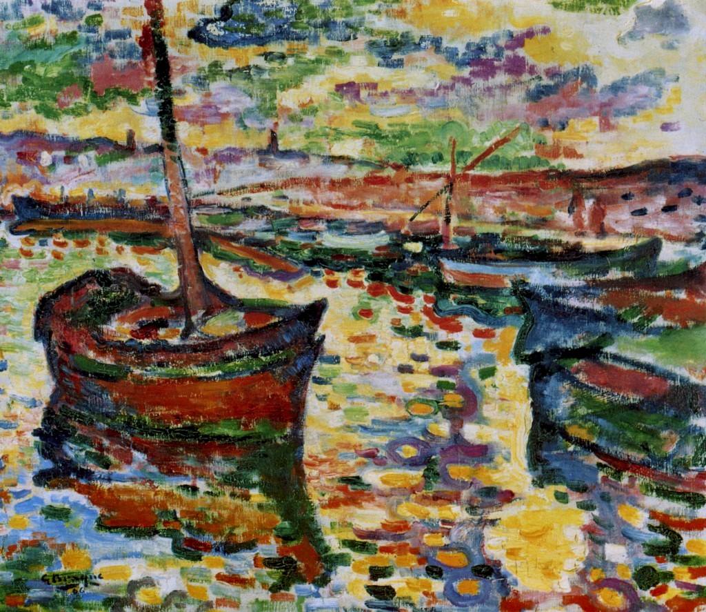 Georges Braque - Barques à Collioure, 1906