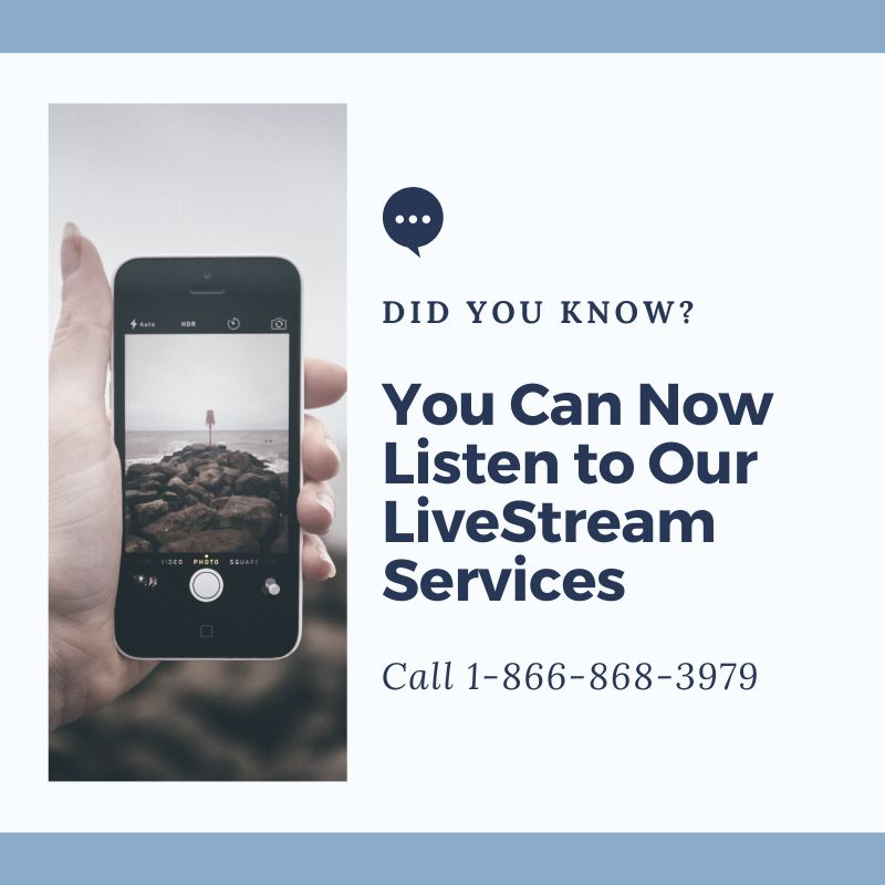 FACToledo1's tweet photo. If you can't watch, now you will be able to listen to our LiveStreams on Sunday at 10:30am or Wednesday at 7:30pm. https://t.co/ohP0I6BarU