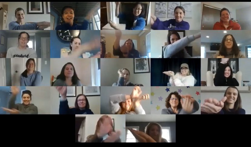 Mindfulness is having fun and spreading joy during challenging times.  We made this video at our virtual meeting and shared it with families in our weekly communication home our virtual staff meeting!#ignited205 drive.google.com/a/elmhurst205.…