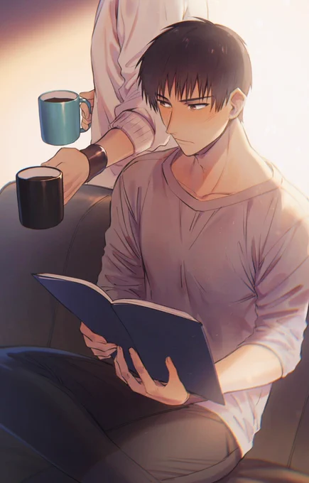 配信で描いた真田くん(中2くらい)です!ありがとうございました☕ 