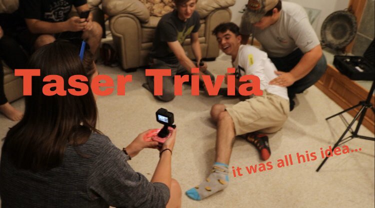 TheRealMcCoyNet's tweet photo. New video up! Taser Trivia ⚡️ @YouTubeBlastOff @HelpYourYT_ @YTGainTrain @CC_Rts @YouTbrsNOW #NewVideoAlert #smallyoutubercommunity https://t.co/cYm5pOCmPQ https://t.co/lXbTmvkf8D