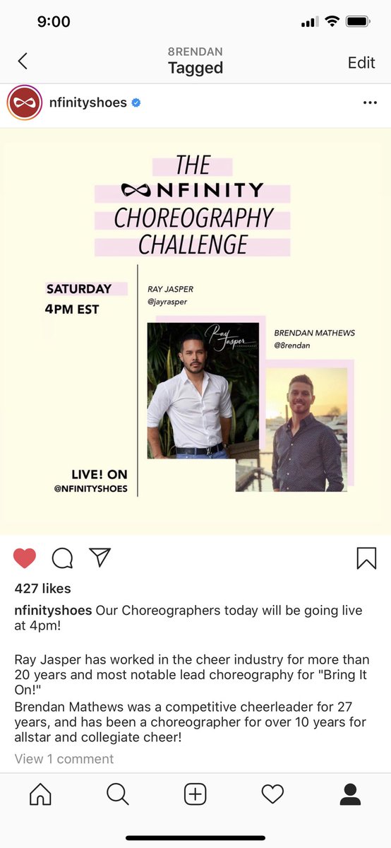 Come support 1 of our fav Coaches <a href="/8rendanCF/">amirite</a> and our #1 choreographer <a href="/JasperChoreo/">Ray Jasper</a>, for an hour of DANCE! Download the mix ahead of time 🤩