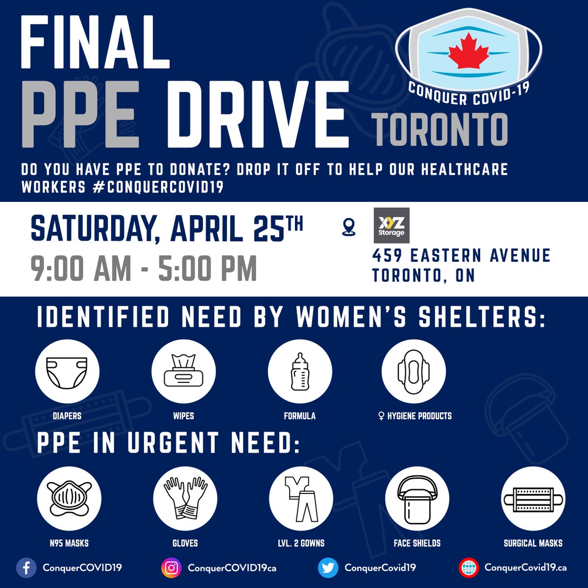 msl_canada's tweet photo. We are so proud of our partner Secret Canada. In support of @Wick_22's #PPE drive, today in #Toronto, @SecretDeodorant is donating $50,000 to #ConquerCOVID19. These fund will go to the purchase of PPE & medical supplies for Canada's most vulnerable. #PGClient #Clientlove https://t.co/xjqPU92tOf