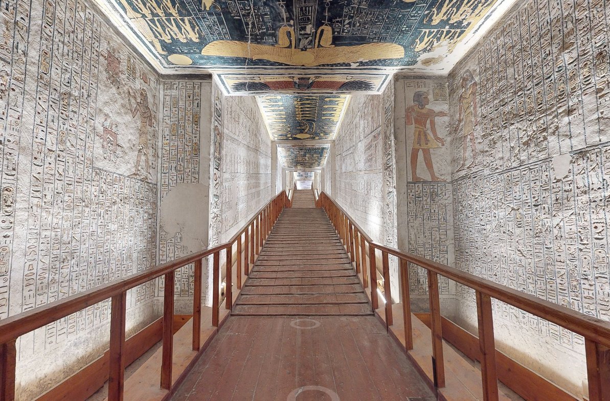 Pharaoh Ramesses VI Tomb  https://my.matterport.com/show/?m=NeiMEZa9d93&mls=1