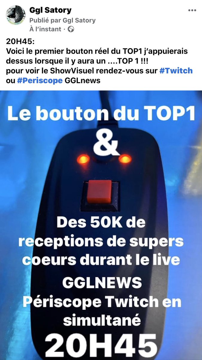 gglmotion's tweet photo. GGLNEWS Tout les soir 20H45 
#Twitch #Facebook #StreamingParty 
#Fortnite @EpicGames https://t.co/oCOpXe2Tsk