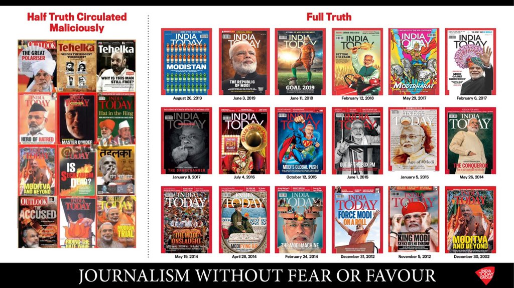 rahulkanwal's tweet image. Half truth vs full truth. Journalism without fear or favour.