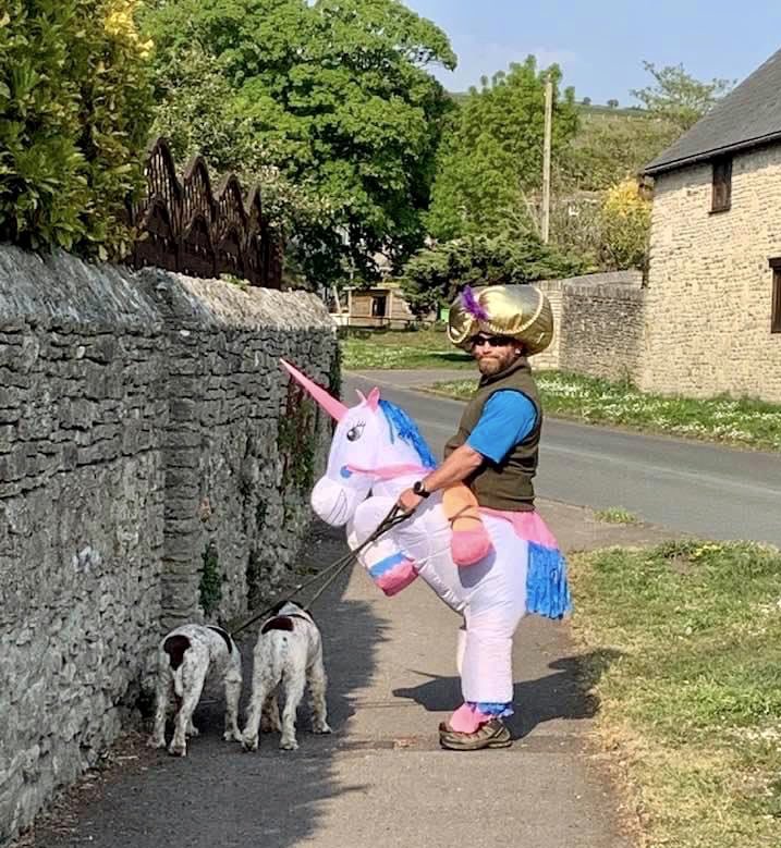 There are no words for this one! Steve’s dog walk today 
