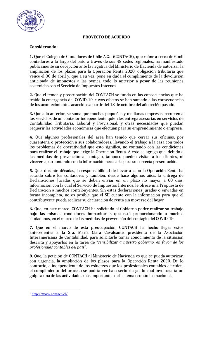 Carolina_SilvaC's tweet photo. Senador De Urresti solicita ampliar en sesenta días plazo de la Operación Renta 2020
@colegio_v @chilecont @FdoCancinoM @SII_Chile @ignaciobriones_ 
https://t.co/IdHXBCHvQD https://t.co/m7xlrIvwtW