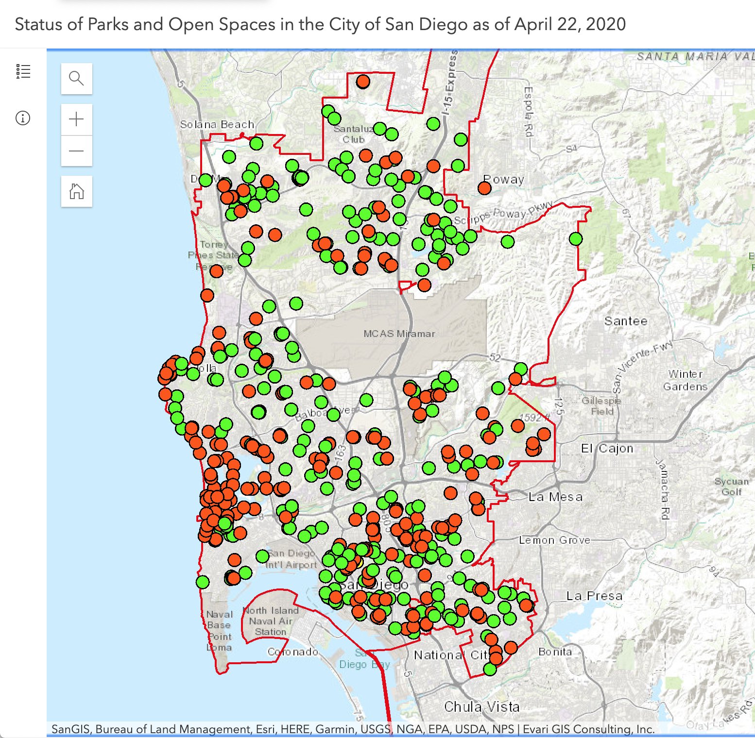 Plat Map San Diego Evari Gis Consulting No Twitter: "We Love Finding Value In Creating #Maps  From Tabular Info. Here's A Link To An Interactive Map Showing The Status  Of Local Parks. Https://T.co/Wfdbe1Yjda Source: Https://T.co/N4Xhkgwhzc We