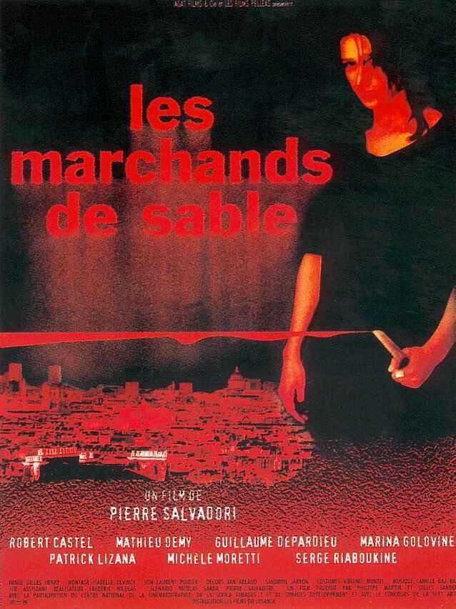 Revu 'Les marchands de sable' de #PierreSalvadori, seul film vraiment noir du réalisateur. 

Une totale réussite, avec les convaincants #MathieuDemy, #MarinaGolovine, #SergeRiaboukine, #PatrickLizana, #GuillaumeDepardieu, #MichèleMoretti, #RobertCastel…

A découvrir.