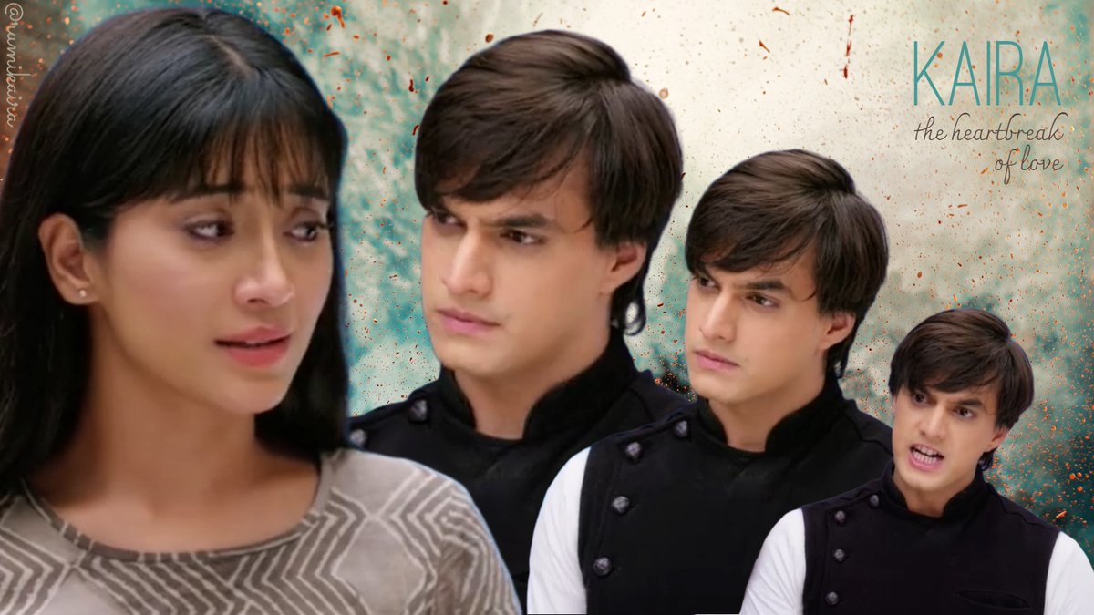 Kartik's "who the hell are you" to Naira, when she asked him to go home, lacerated my heart. Phenomenal acting by these two in  #YRKKHS65E409 #Kaira  #YRKKH