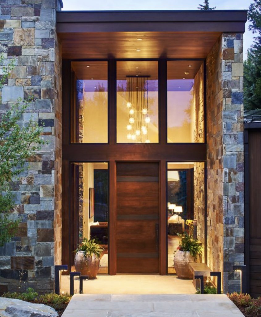 2. Let’s pick a front door for your mountain house. Which one are you going for?
