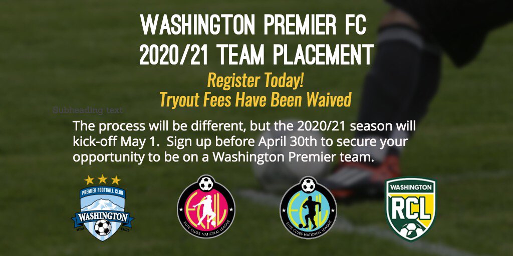 WAPremier's tweet photo. Please visit our website at https://t.co/mHLZmi7aeL for more information! Go Premier!
☝️club ☝️mission! #alwayspremier #wpfcproud https://t.co/eCnL5YYiXF