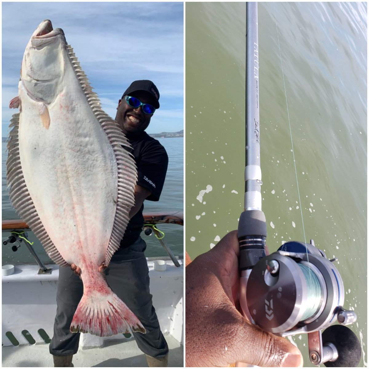 fish4ish's tweet image. Current situation! PB SF Bay butt! On California Dawn with James Smith! I like big butts! Commercial fishing with @DaiwaUSA Tatula  Elite @brentehrler 8ft Cranking rod.  With Saltiga 15 and 30lb J Braid!