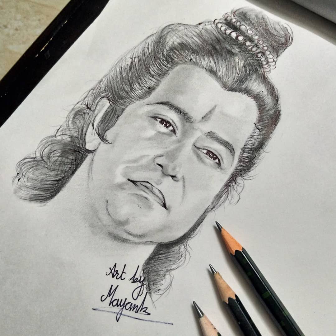 sketchersdiary's tweet photo. A quick pencil and ball pen sketch of   @arungovil12 as Shri Ram. Hope you like this one. #ramanandsagarramayan

#ramayana #ramanandsagar #arungovil #shriram #sketchersdiary #portrait #ballpen https://t.co/niVWFHrpHW