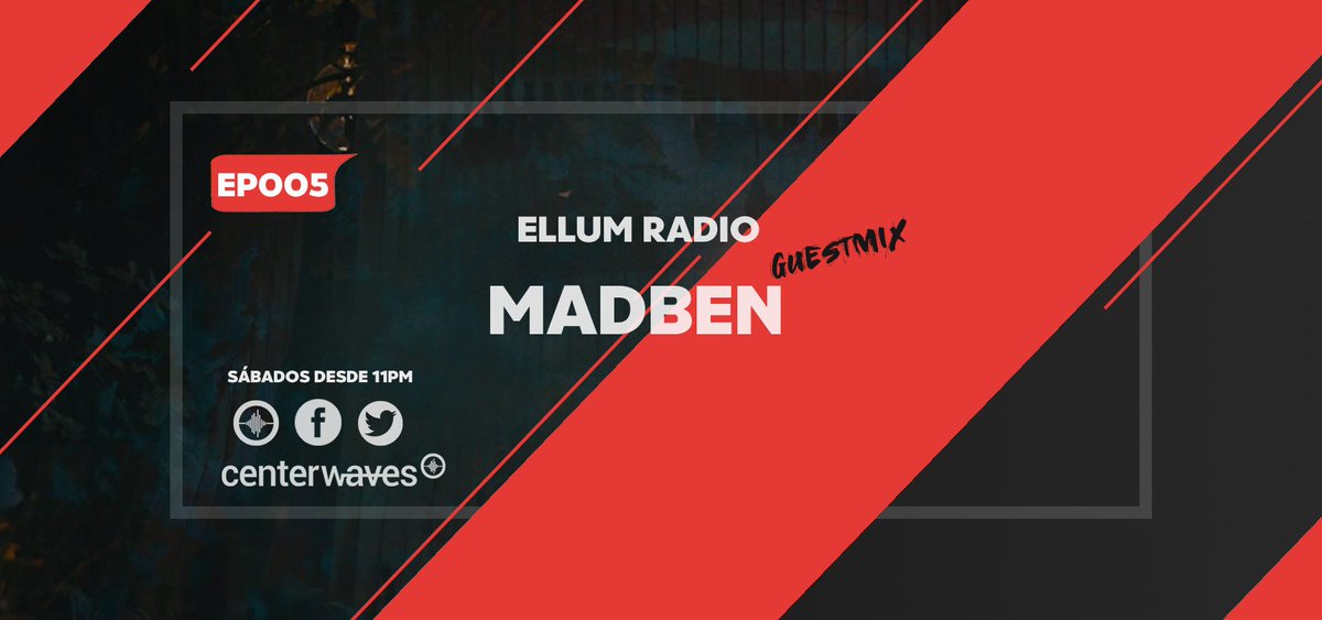 🔴¡EN DIRECTO! 🔊Ellum Radio Ep.005 | @MaceoPlex 👤Set invitado:@madben_official 🔗Centerwaves.com