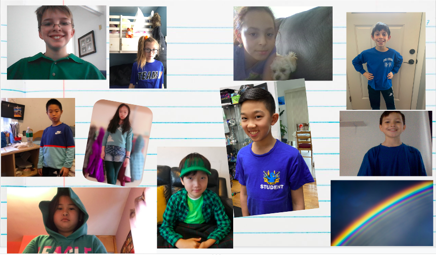 ps159q's tweet photo. Despite this week cloudy and rainy, 5th Grade had enough spirit for us all! Here are some more photos from our Rainbow Day! @PS159_Q @ps159pta @A_Principal159Q https://t.co/gfOlQeIxPG