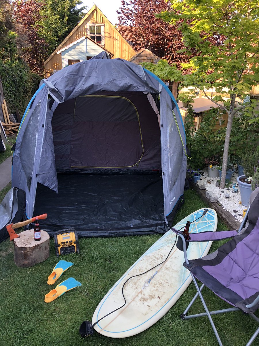 #lockdown <a href="/OceanPitch/">Ocean Pitch Campsite</a> style from the middle of Berkshire to the middle #Croyde... Sending big luv