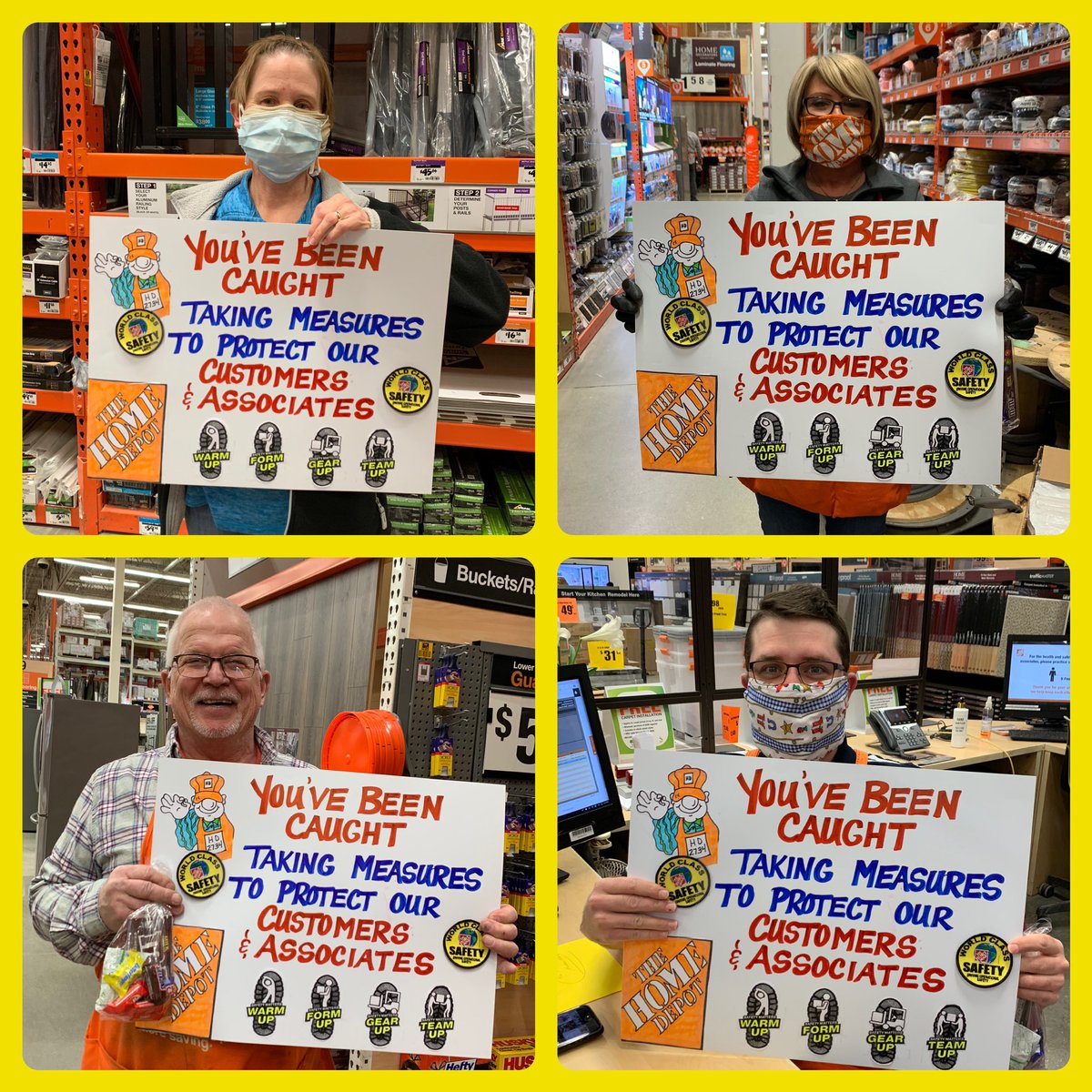 Home2734's tweet image. It Wasn’t Hard to Catch Our Associates Being Safe! 4 Days to 180! Woohoo! 👍@RobertDennison1 @SallyGansior @XKerrigan @michael_chirco @HDKevinH @kim_hughes66 @kim_foster22713 @mamark1963 @PenczakHarry #MWSpringspiritweek