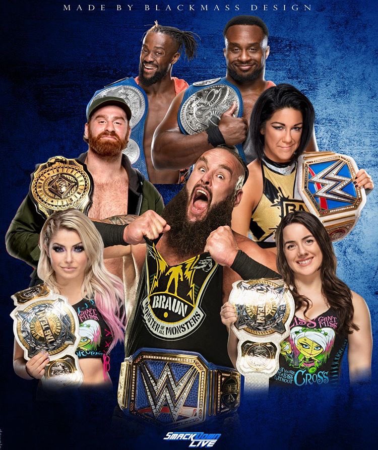 luchalibreonlin's tweet photo. ¿Cuál de las 3 marcas principales tienen los mejores campeones y porque?

Artes: @blackmass_design 

#wwe #raw #smackdown #nxt #wrestling https://t.co/CktAywkRSw