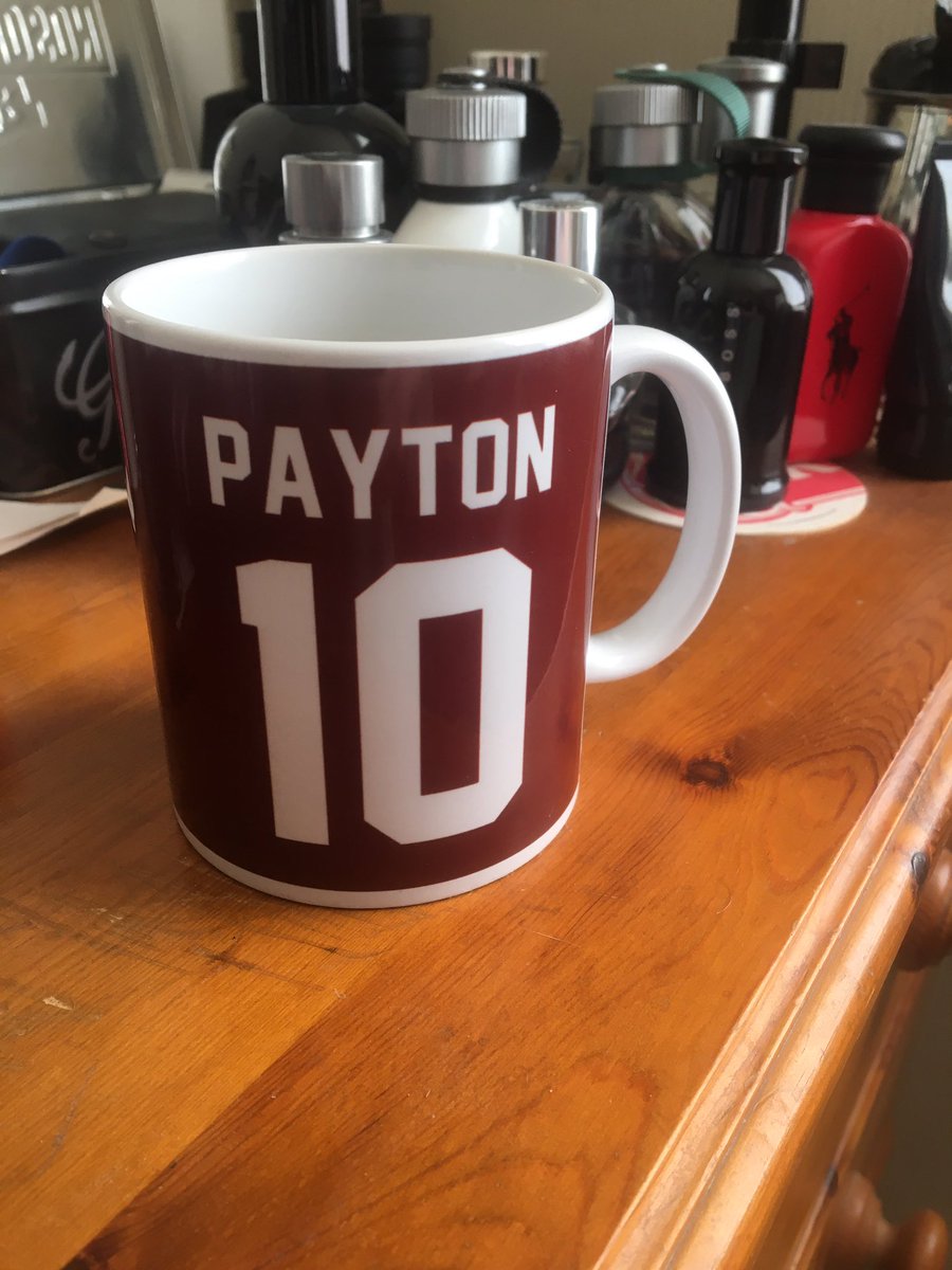 Love the new mug @theterracelife <a href="/AndyPayton10/">Andy Payton</a> #twitterclarets