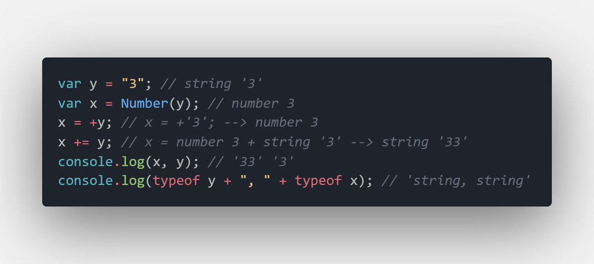 pikktorr's tweet photo. @js_tut Type Coercion Challenge
009 - #100DaysOfCode #javascript #vscode #polacode @js_tut https://t.co/6HshegClfJ